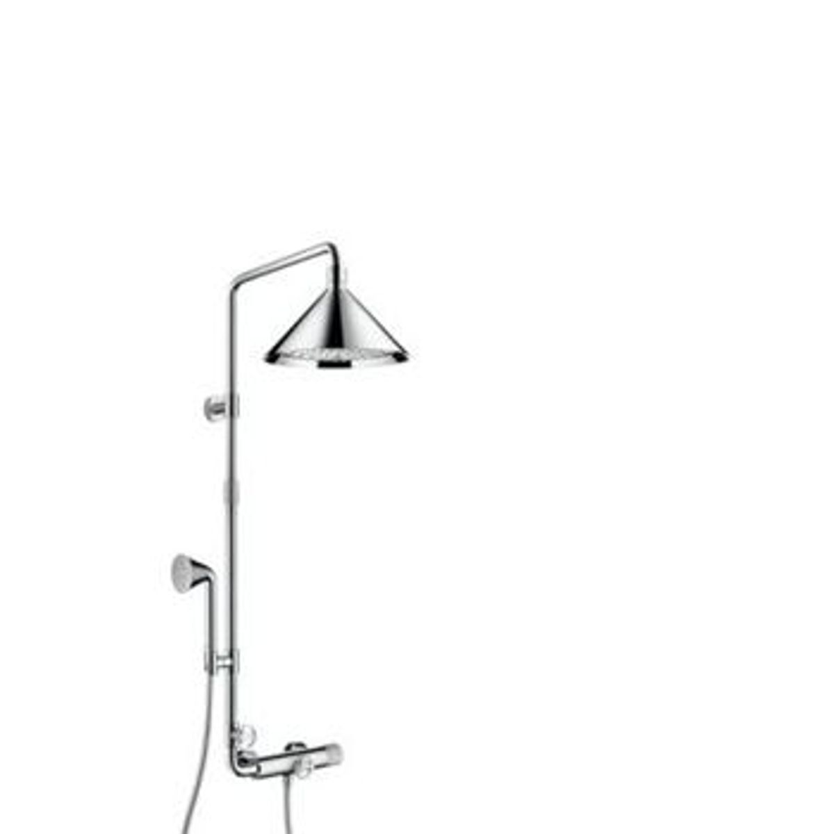 Hansgrohe Axor front showerpipe krom