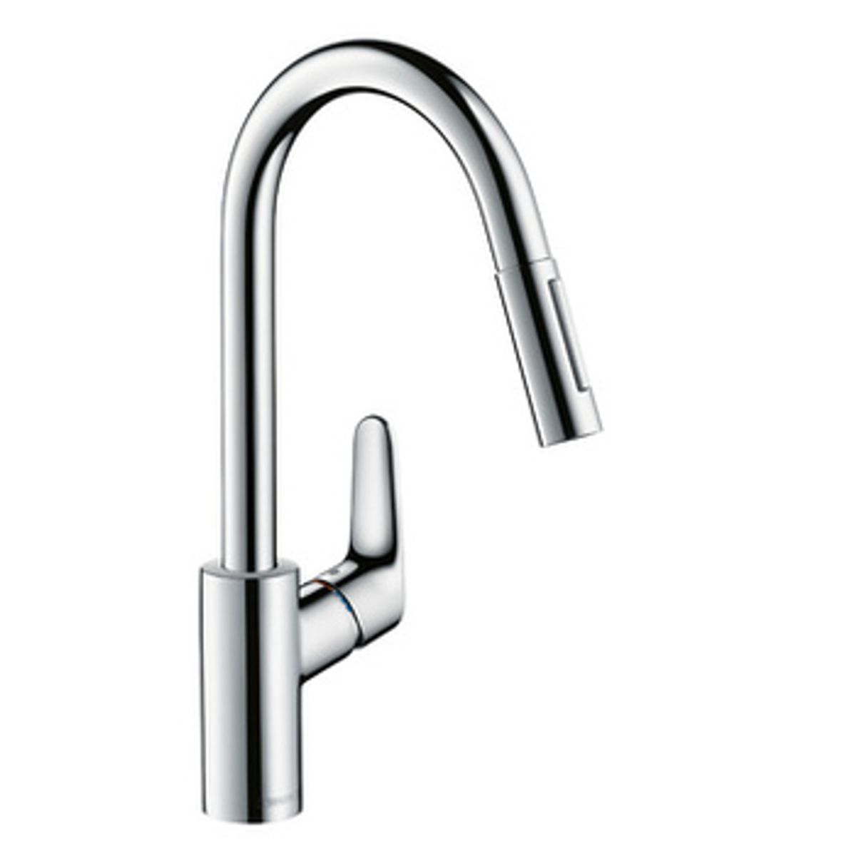 hansgrohe Focus M41 køkkenarmatur 240 med udtræksbruser, 2jet