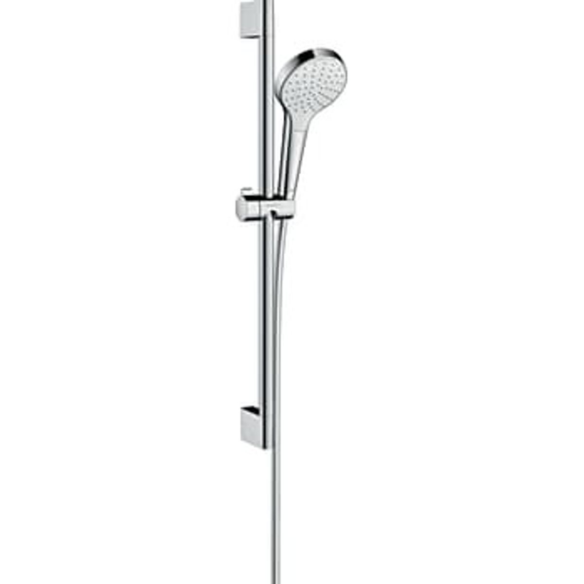 Hansgrohe Croma Select S 1jet brusersæt 65 cm krom/hvid