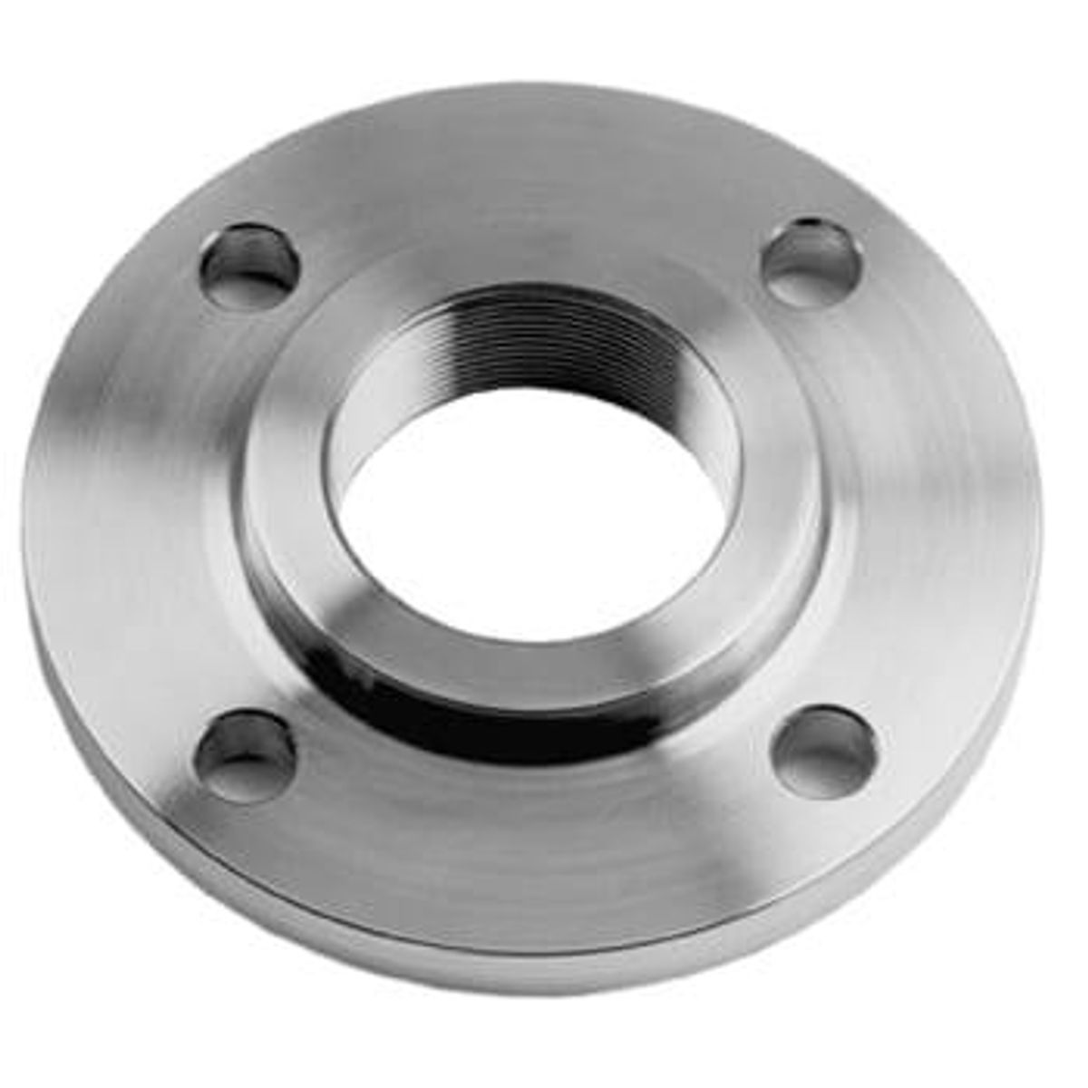 1.1/2 galvaniseret flange med gevind DIN 2566