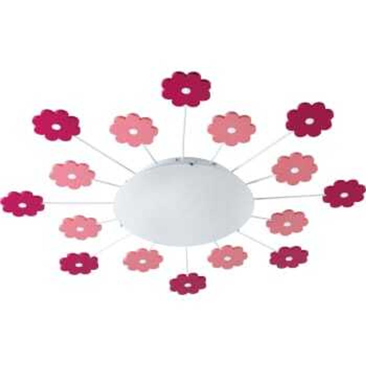 Viki 1 Loft, pink blomster