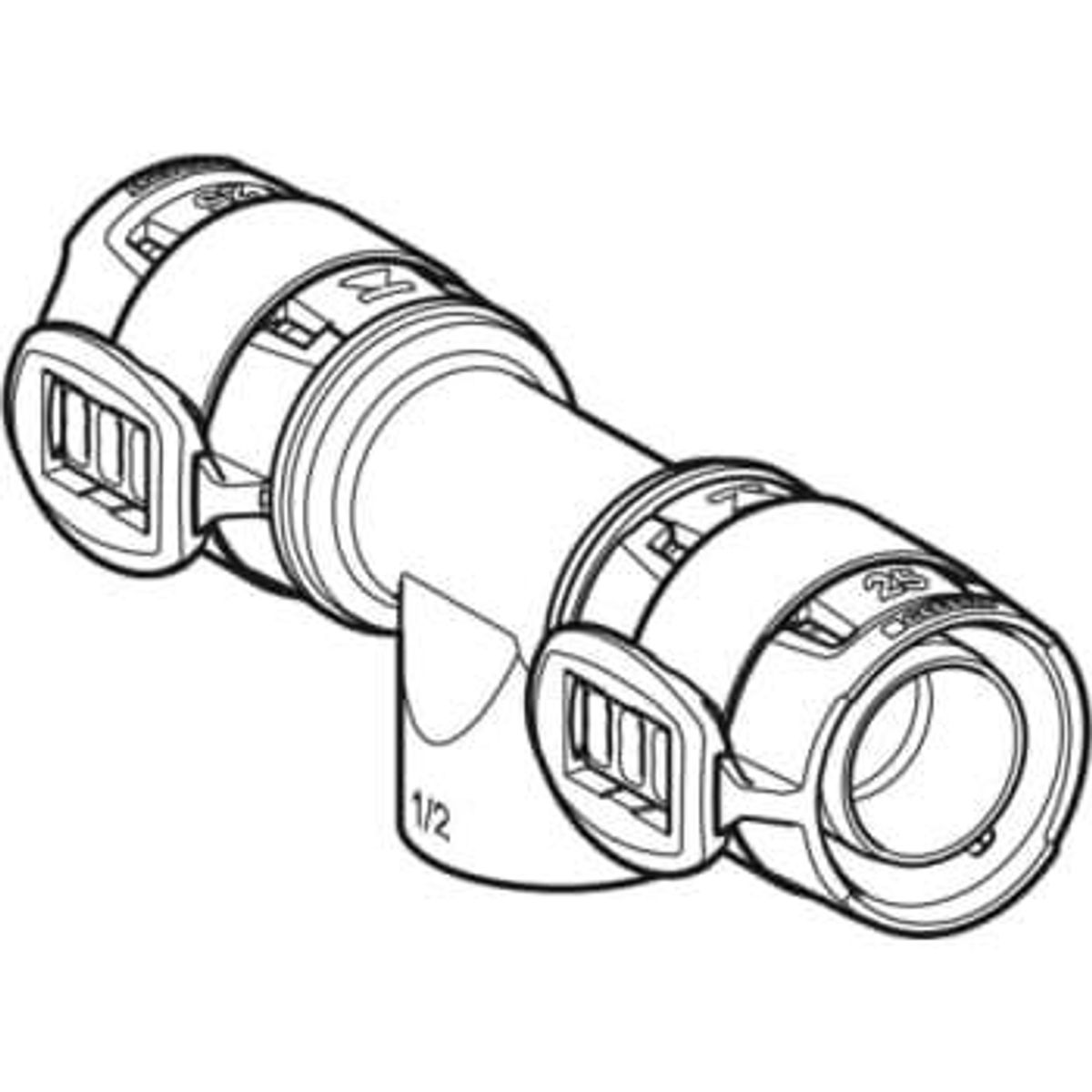 Geb tee 50mmx1 1/2x50mm m/indv