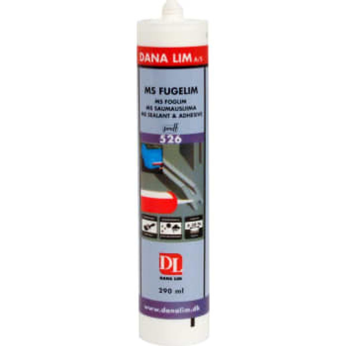 Dana fugelim 526 290ml hvid