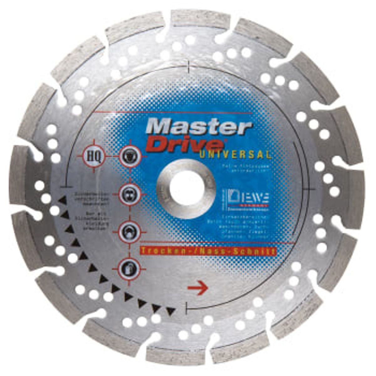 MASTER DRIVE diamantklinge, 230/22,2 mm