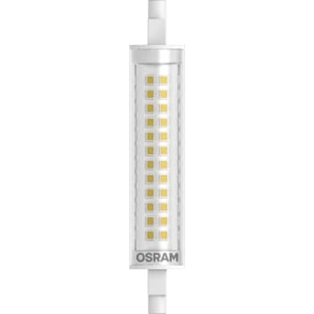 LED Slim Line 11W 827, 1521 lumen, R7s, klar, 118 mm