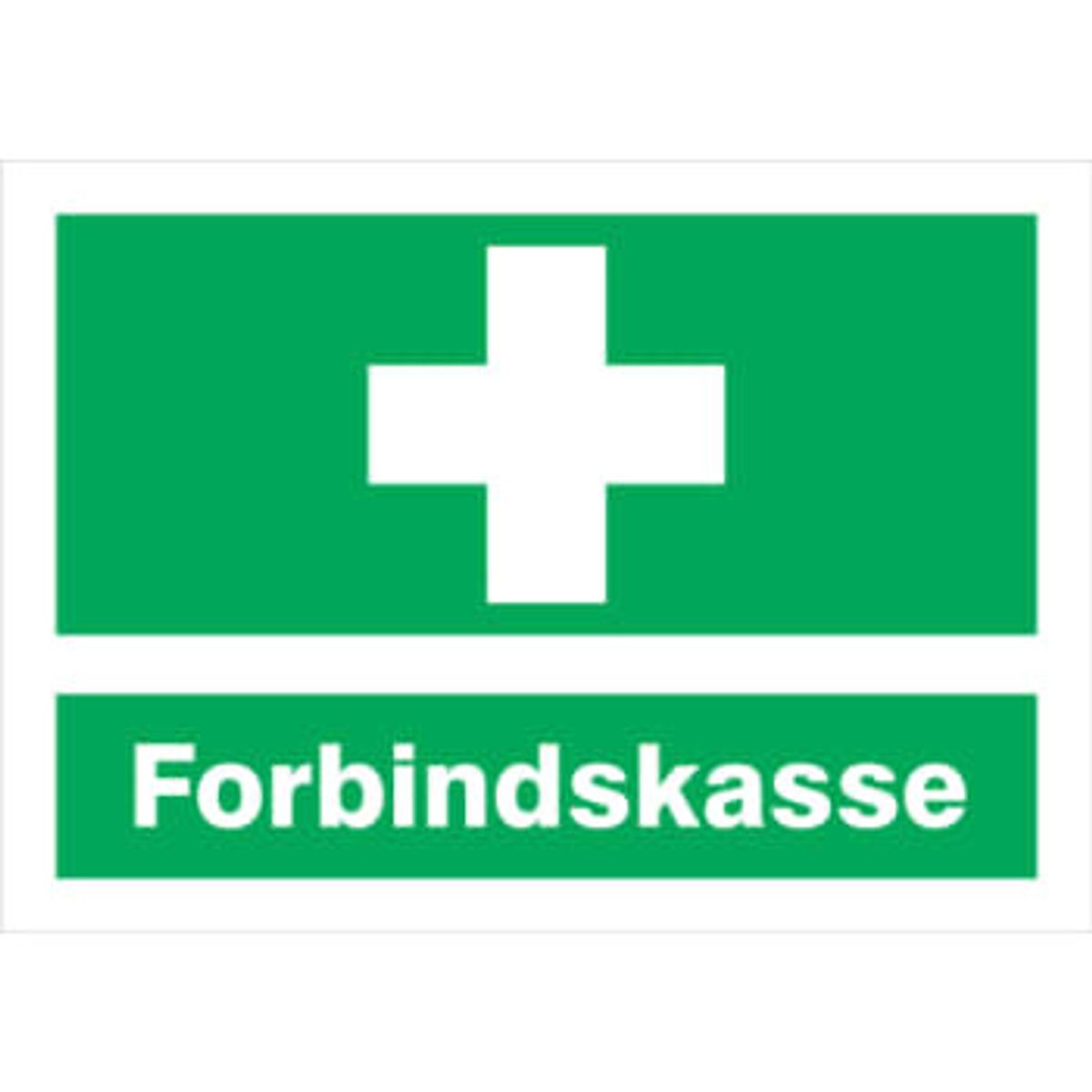 Skilt forbindskasse 30x21cm