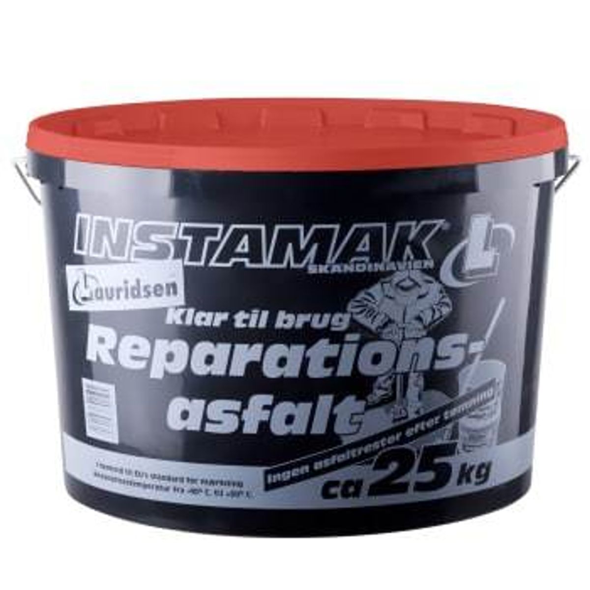 Instamak reparationsasfalt 25 kg, 15-30 mm rep.dybde