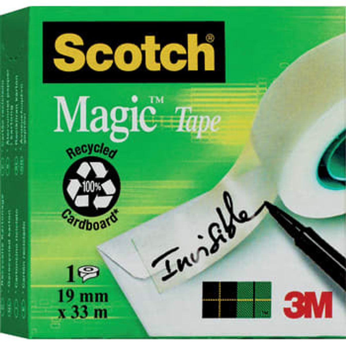 Scotch Magic tape 810, 1 rulle