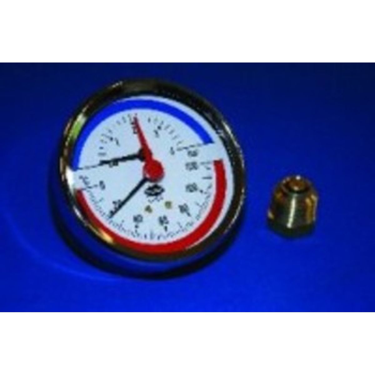 80 mm Termomanometer 0-4 bar