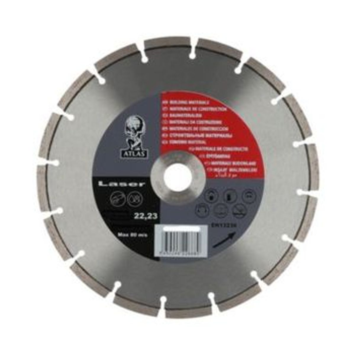 Saint-Gobain Abrasives Diamantklinge 180x22,23mm