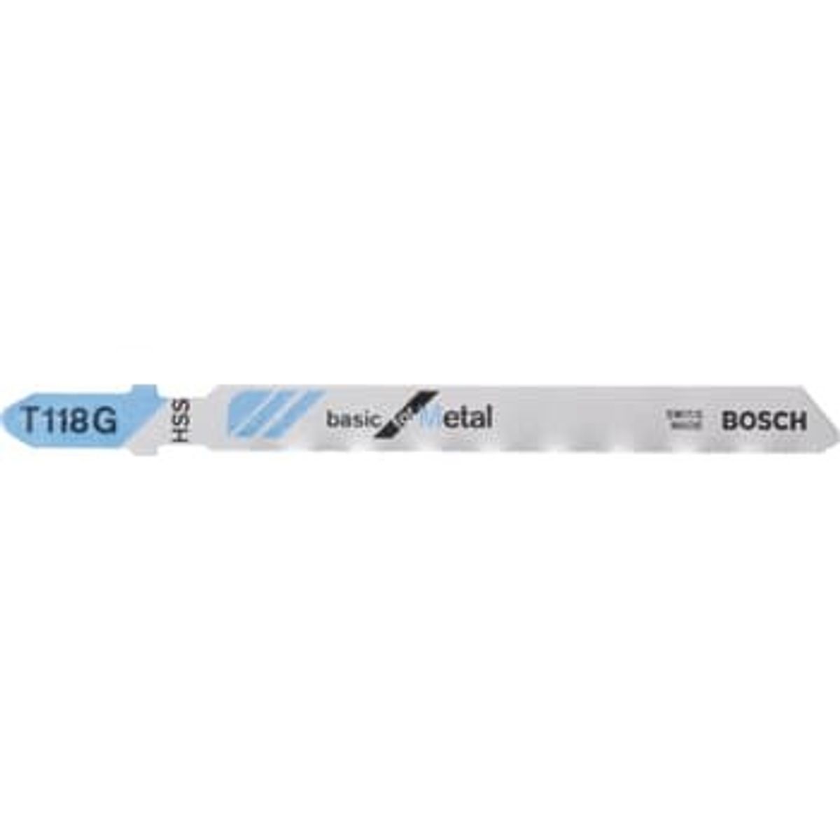 Bosch Stiksavklinge t118g metal 5stk (10 pak)