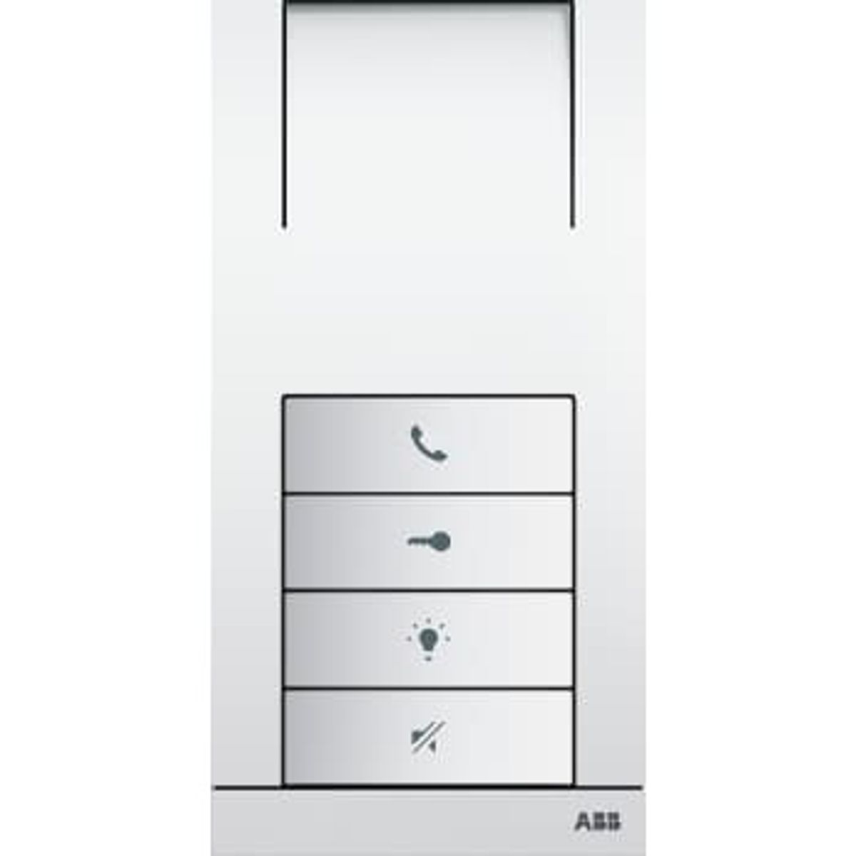 ABB-Welcome Audio-svartelefon (alu) 83210AP-683-500-02