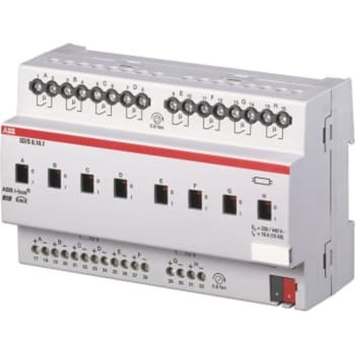 ABB KNX Kontakt-/Dæmpningsmodul 8-Kanal 1-10V 16A mdrc Sd/S 8.16.1