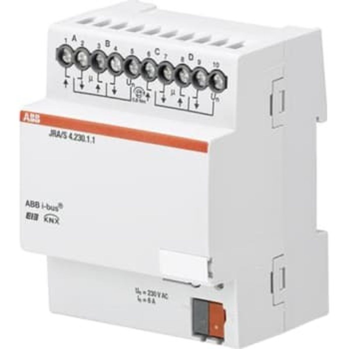 ABB KNX Persienneaktuator 4-Kanal 230V AC mdrc JRA/S 4.230.1.1