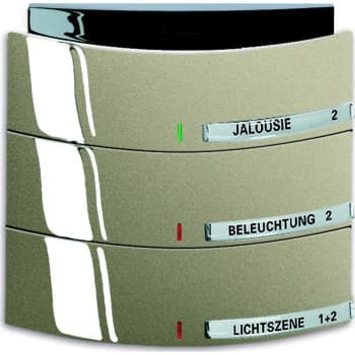 ABB KNX Triton Betjeningselement 3/6-tryk palladium