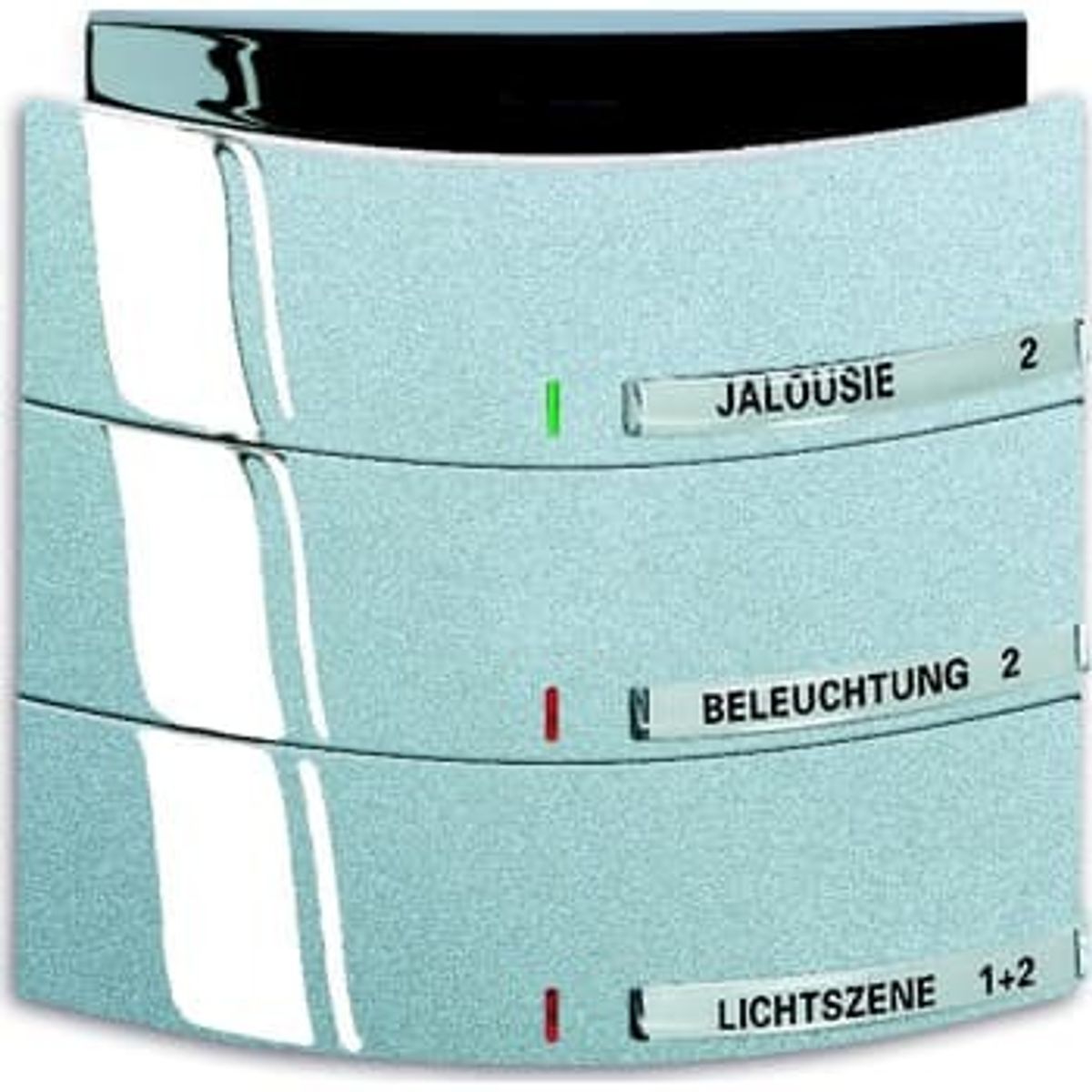 ABB KNX Triton Betjeningselement 3/6-tryk sølv