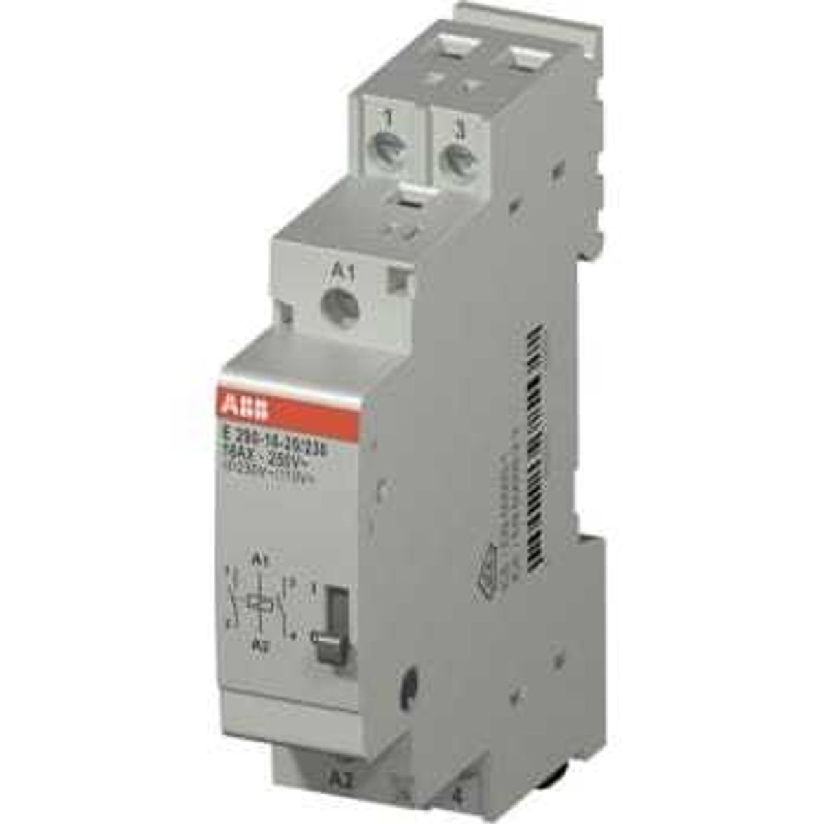 ABB Kiprelæ 16A 2 slutte, 1M, 230VAC/110VDC, E290-16-20 (10 stk)