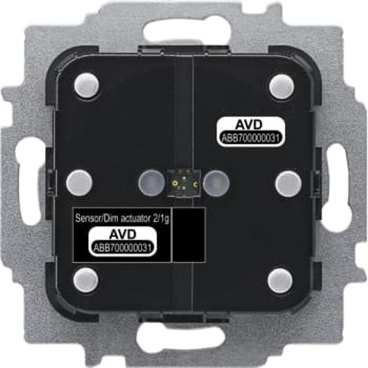 ABB Free-Home Tryk/lysdæmper 1x10-180W/VA (indsats) 1M SDA-F-2.1.1