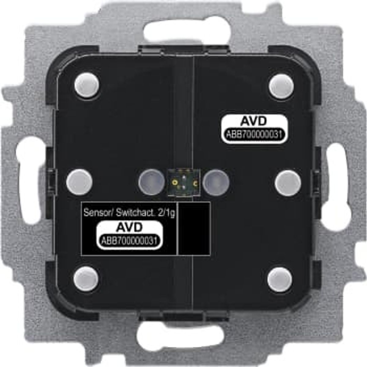 ABB Free-Home Tryk/relæ 1-kanal 1x2300W/VA (indsats) 1M SSA-F-2.1.1