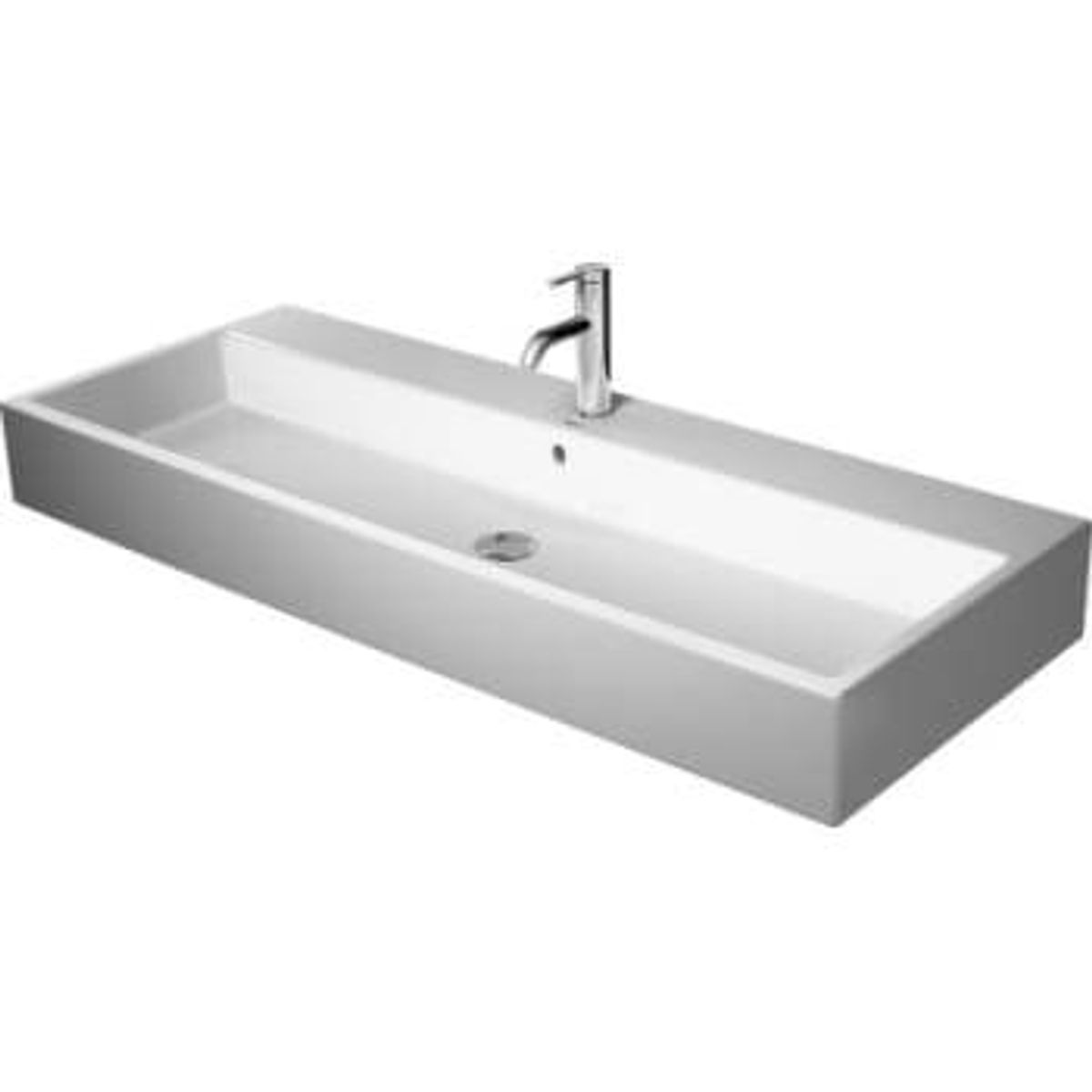 Duravit vero air vask 120x47cm uden hanehul med overløb, wondergliss