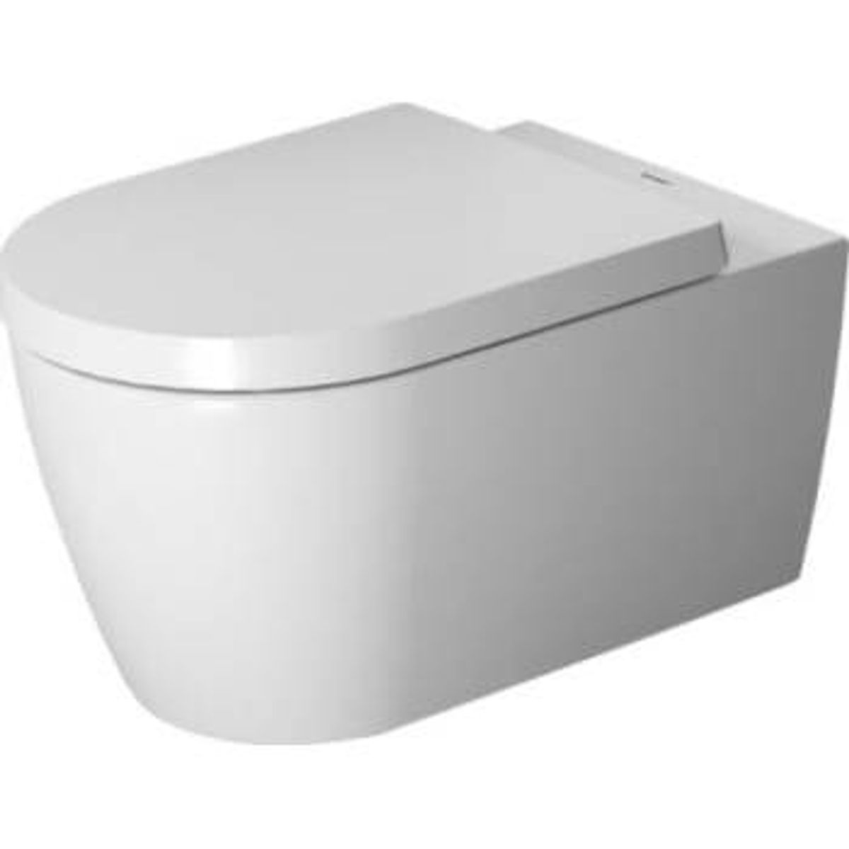 Duravit Me by Starck rimless vægtoilet hvid mat, WonderGliss