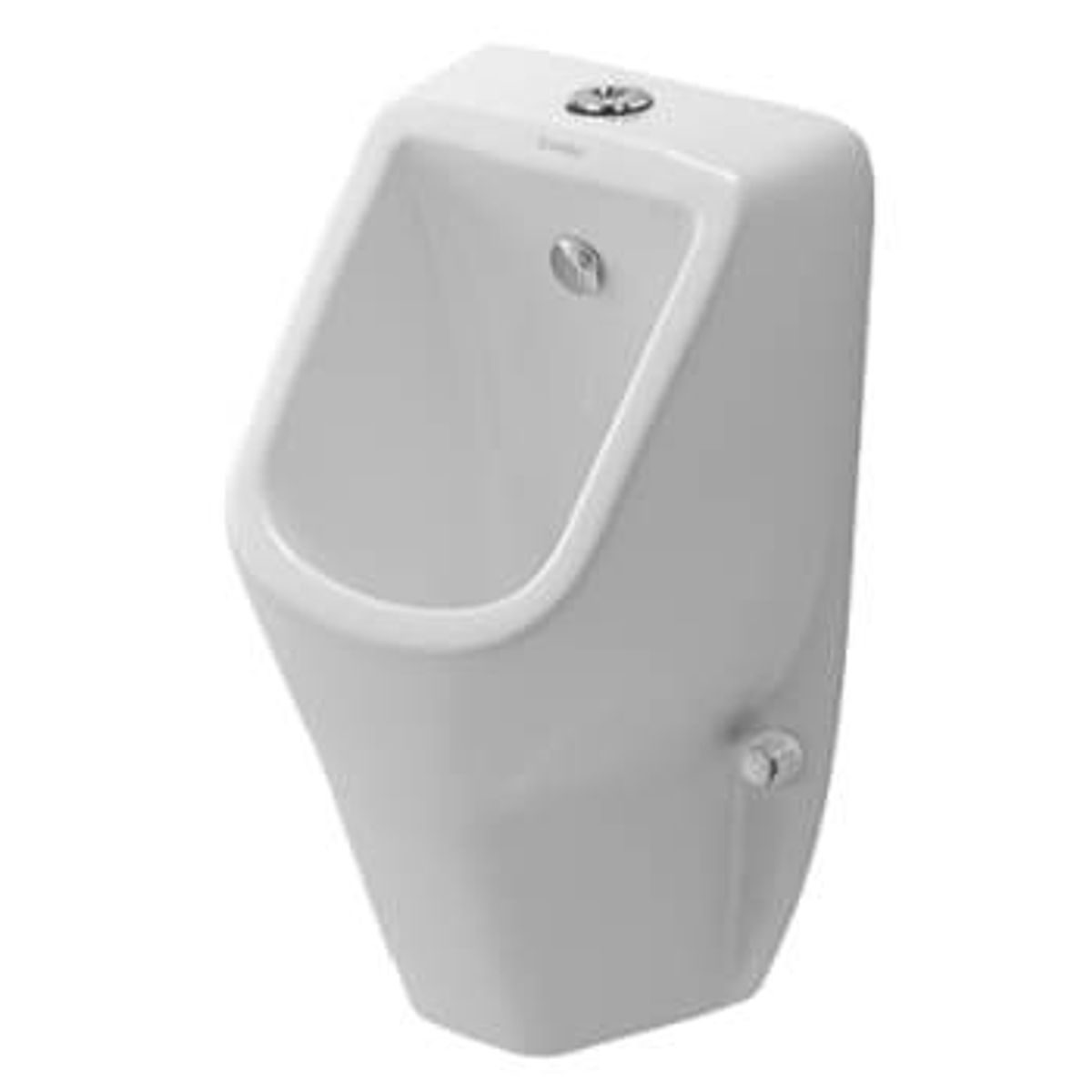 Duravit D-code urinal med dyse tilslutning fra oven