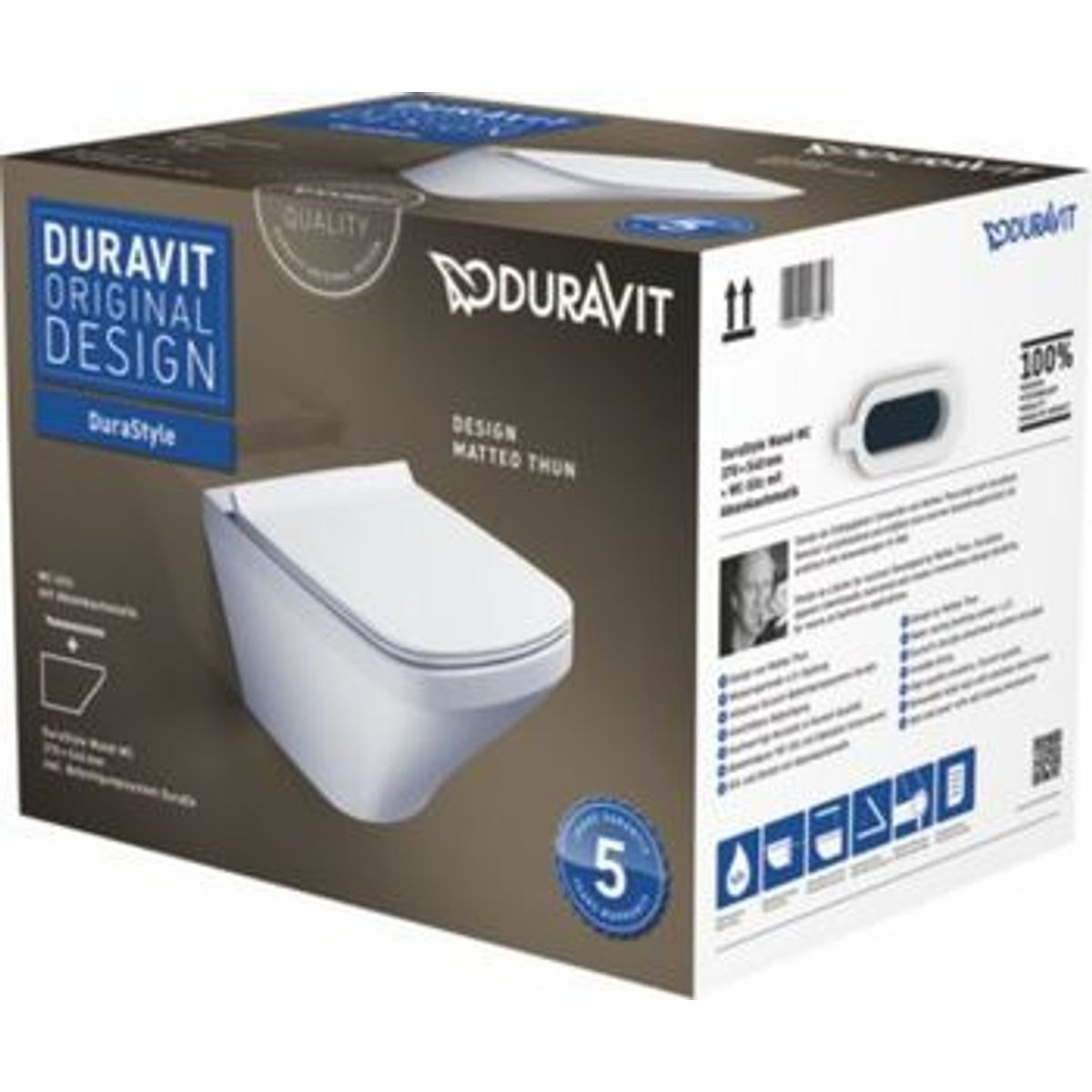 Duravit durastyle vægtoilet