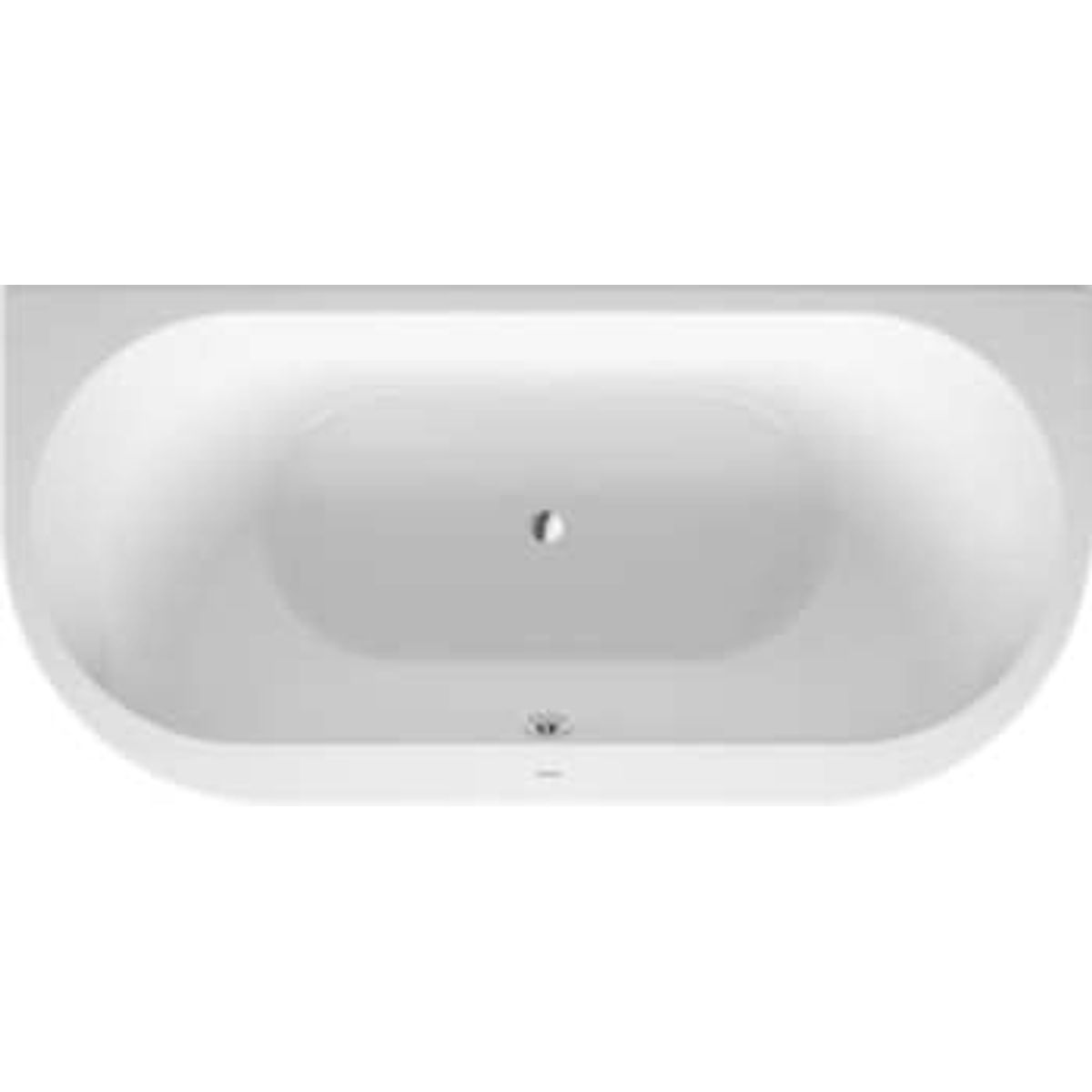 Duravit Darling new badekar 1900 x 900 mm med integreret panel