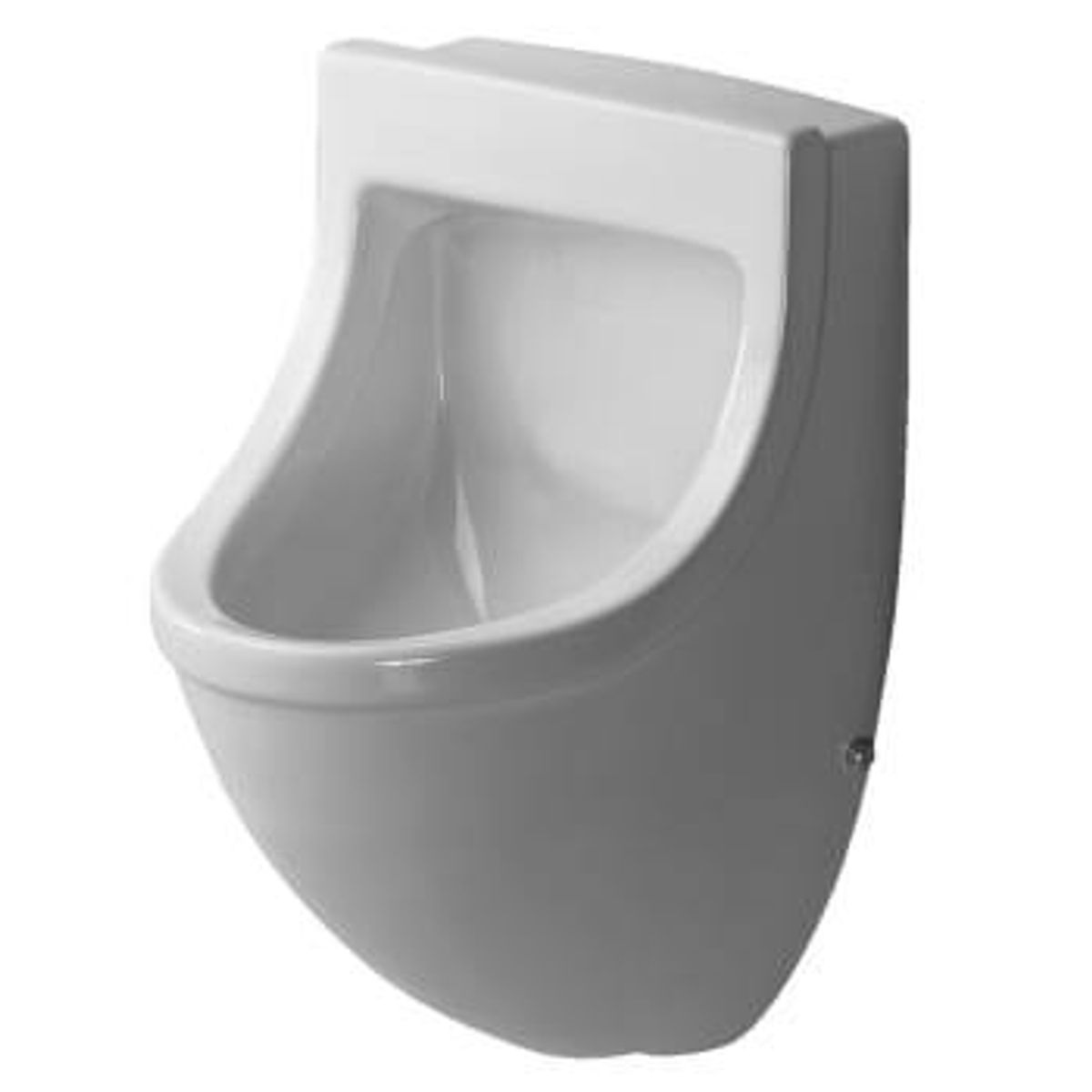 Duravit Starck 3 urinal tilslutning bagfra