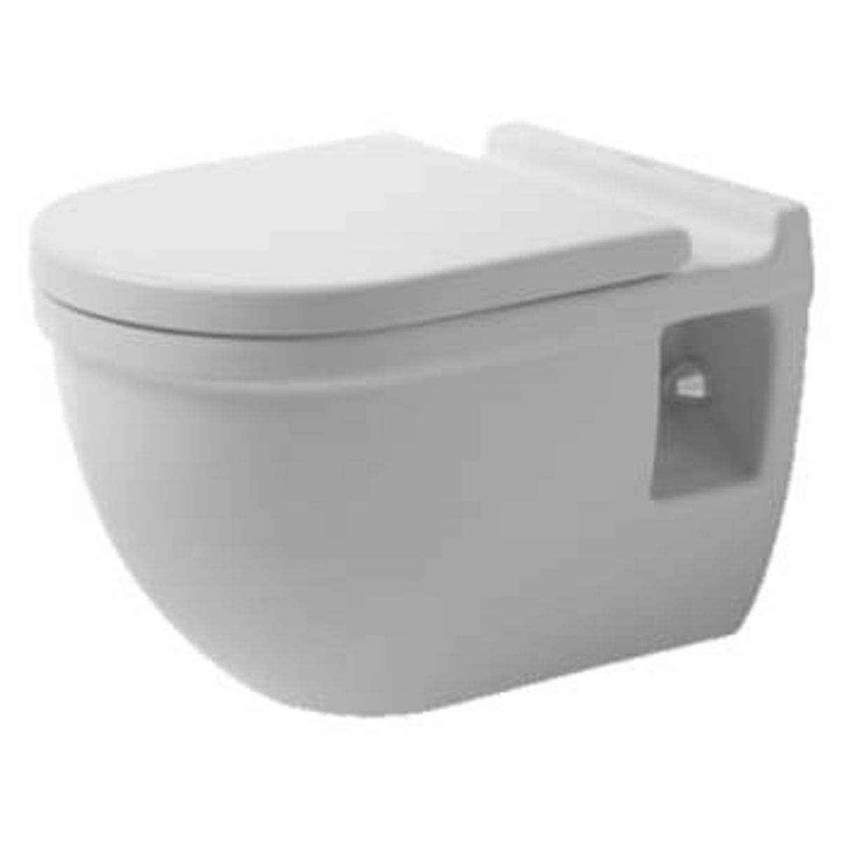 Duravit Starck 3 vægtoilet siddehøjde +5 cm