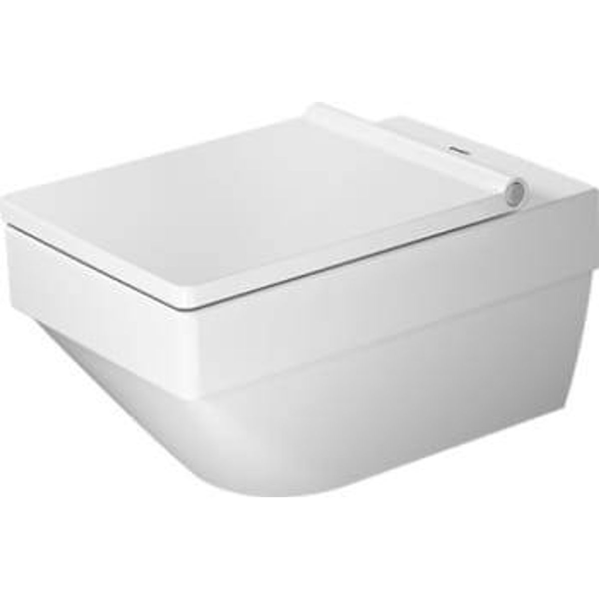 Duravit vero air vægtoilet 37x57cm med åben skylle-rand, wondergliss