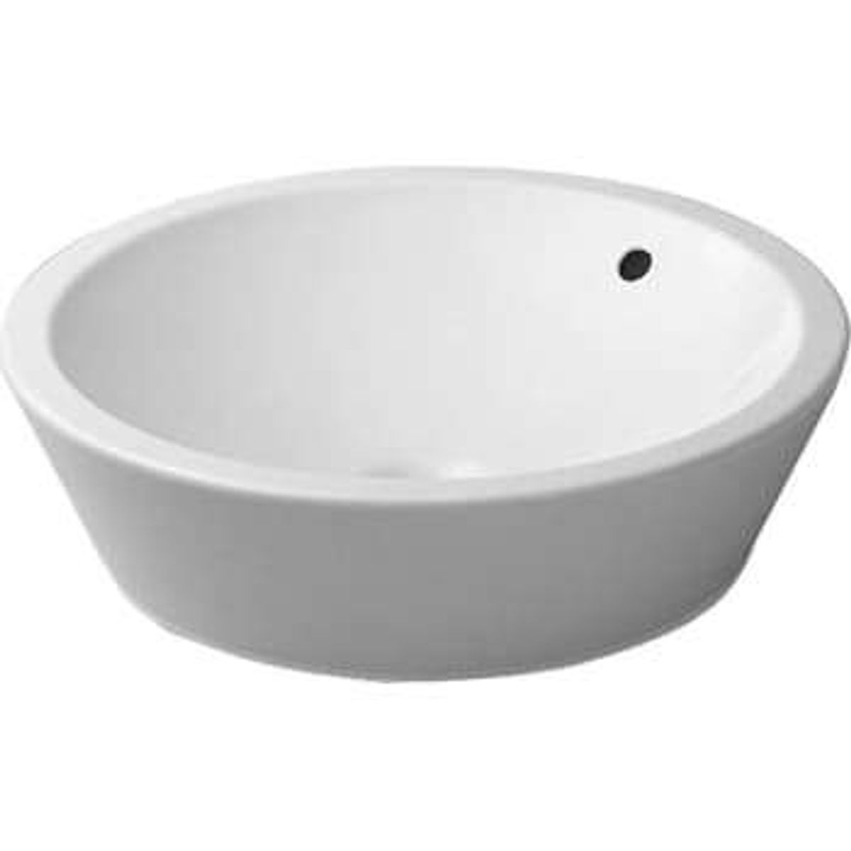 Duravit Starck 1 bowle 53 cm uden hanehul med overløb og wondergliss