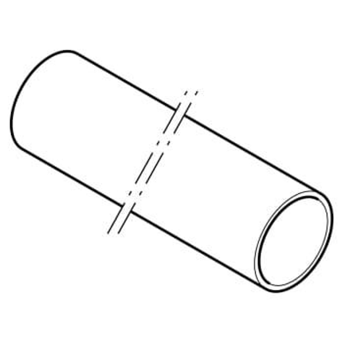 Geberit Peh afl&oslash;bsr&oslash;r 40-5000mm (5 mtr)