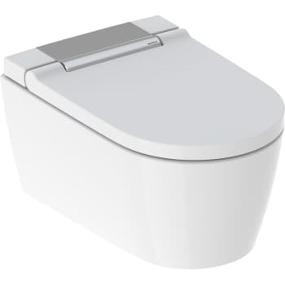 Geberit Aquaclean Sela væghængt toilet blank forkromet