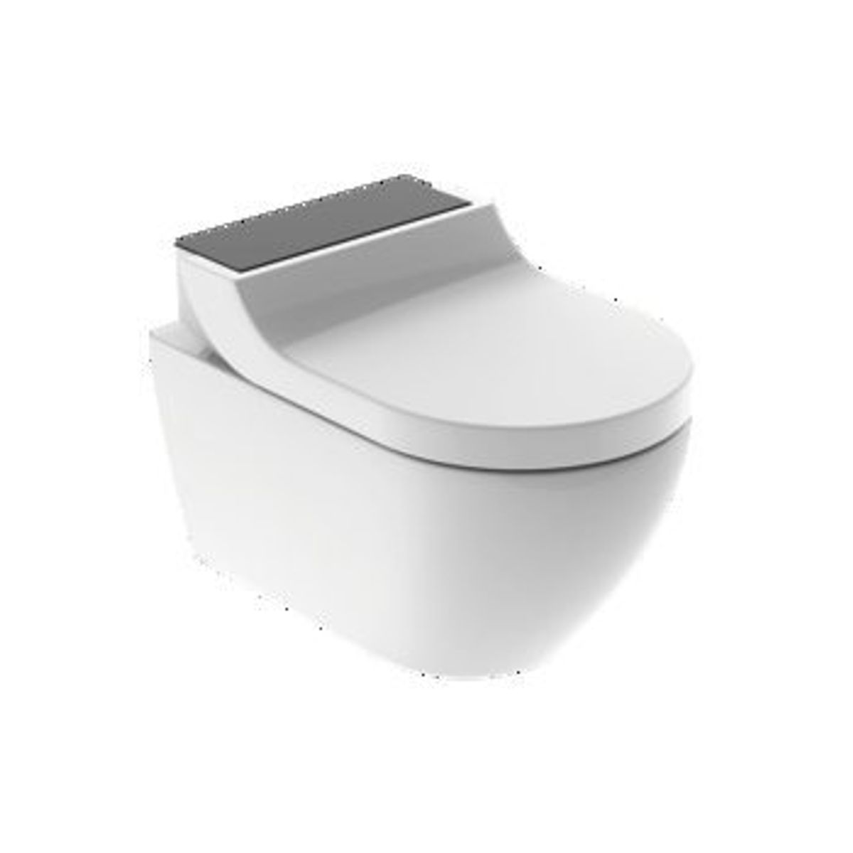 Geberit Aquaclean Tuma comfort toilet sort glas væghængt