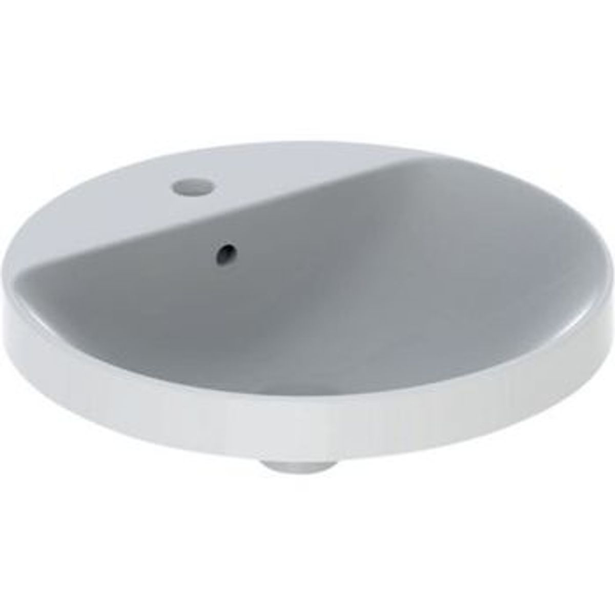 Geberit variform vask t/indb. rund 48cm, hvid