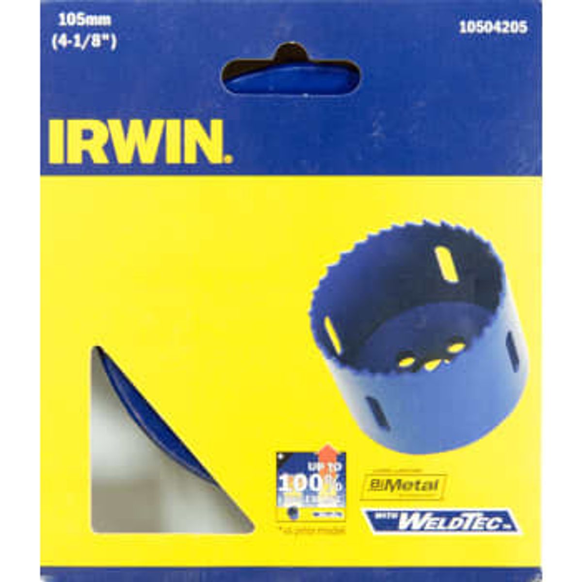 IRWIN Hulbor 105mm irwin bimetal