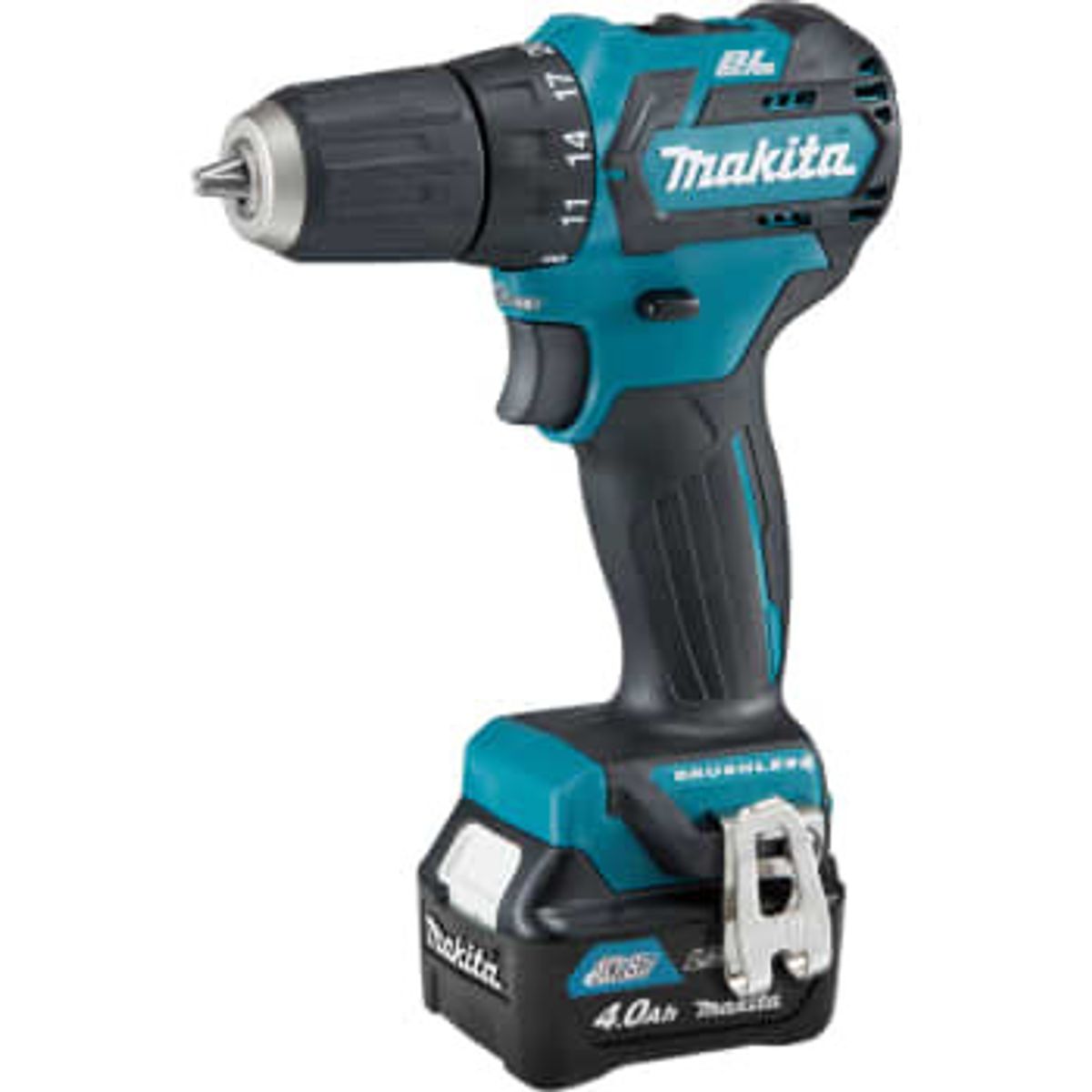 Makita bore-/skruemaskine DF332DSMJ, 2 x 10,8 V/4,0 Ah