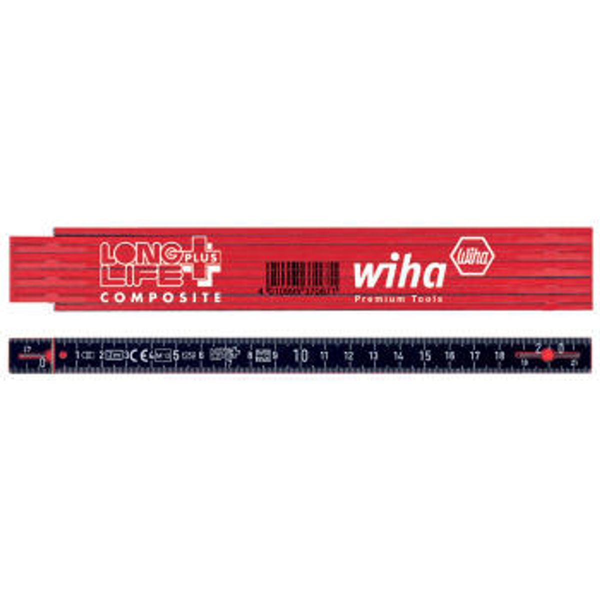 Wiha Longlife®Plus Composite tommestok, 10 led