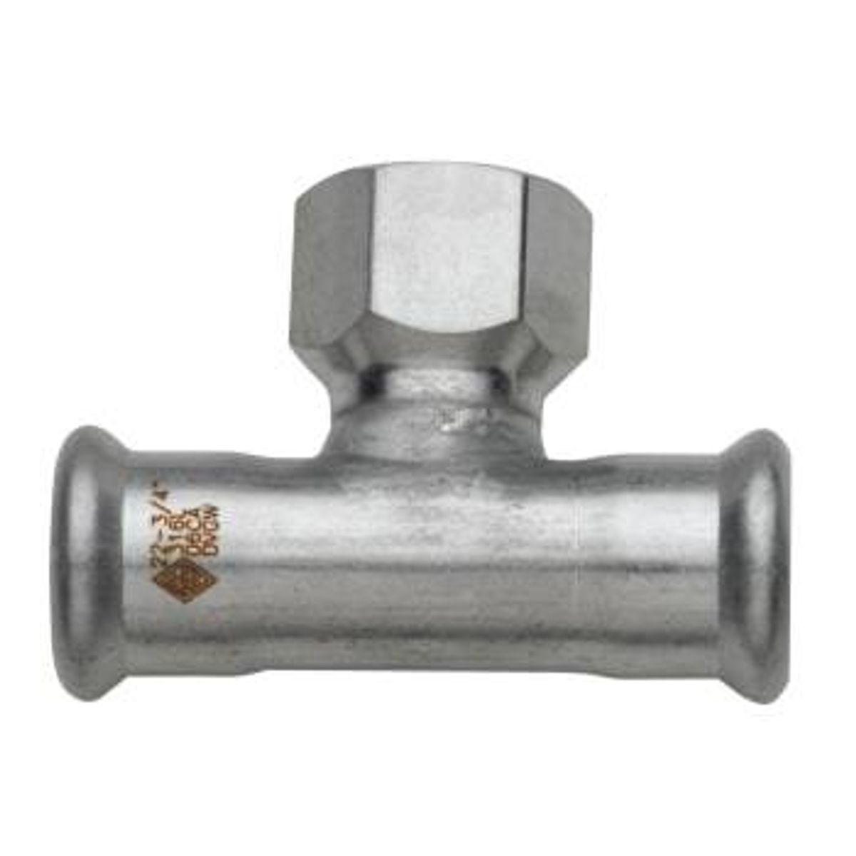 Turbopress 42x1/2"x42mm turbo inox tee mf