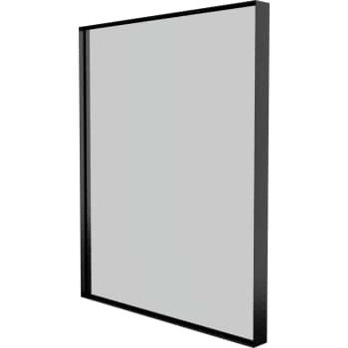 Cosani Sanibell Basicline spejl 50x60cm, mat sort aluramme