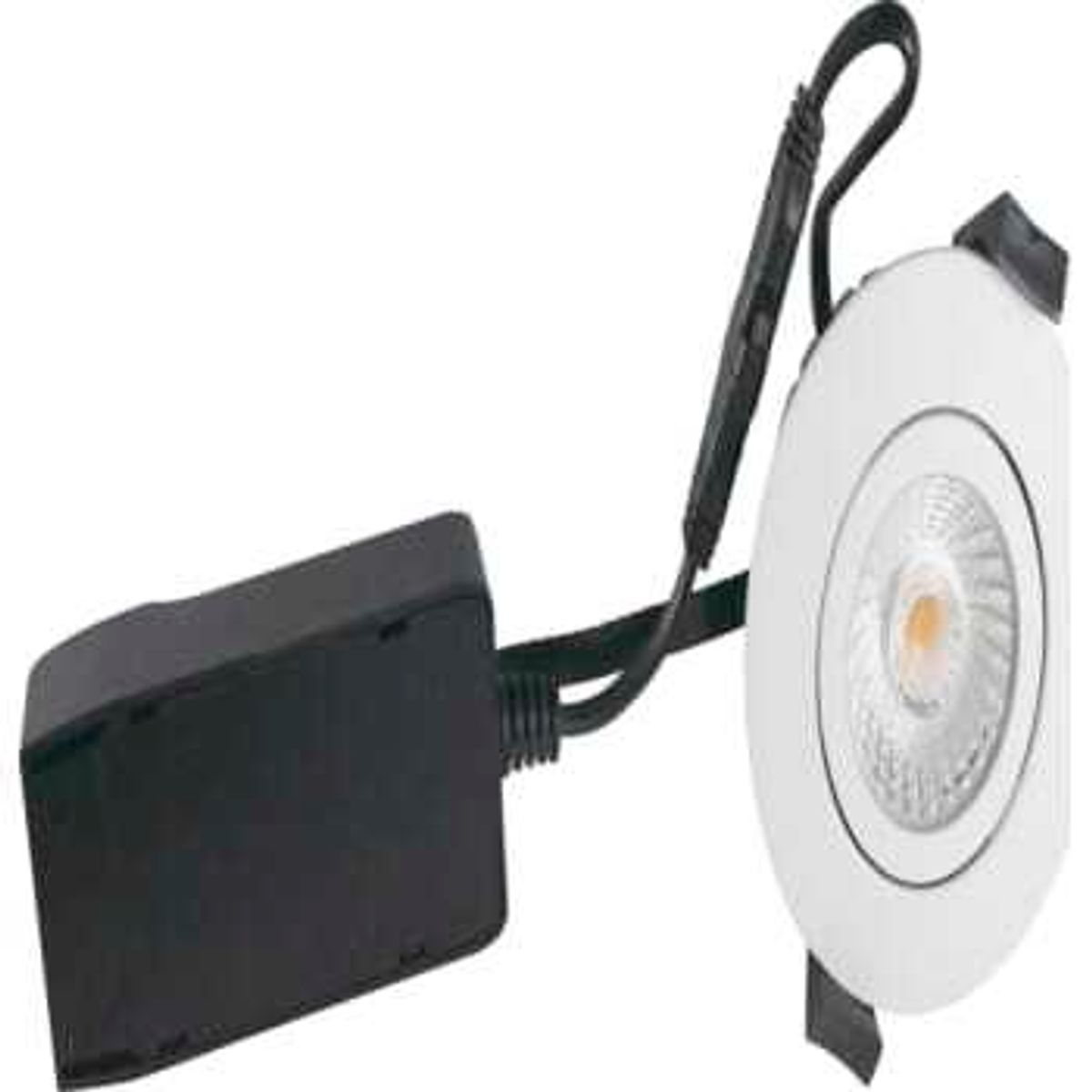 Downlight Low Profile ECO LED 6W 420 lumen, 2700K, rund, mat hvid