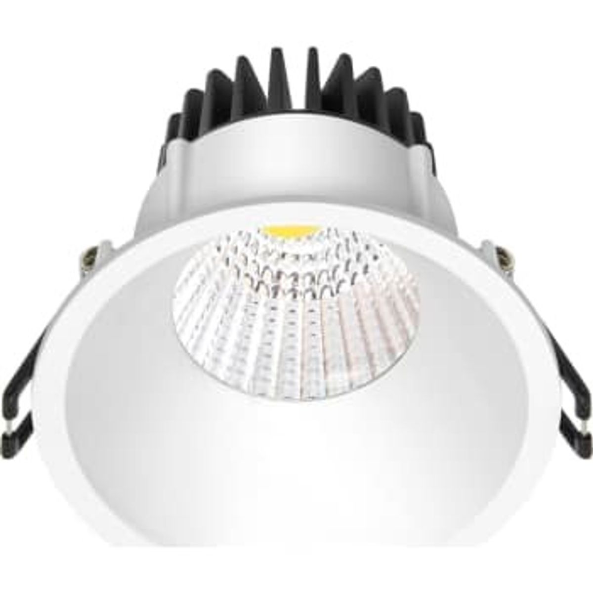 Nordtronic Downlight Velia LED 10,9W 2700K, 650 lm, 230V rund, hvid