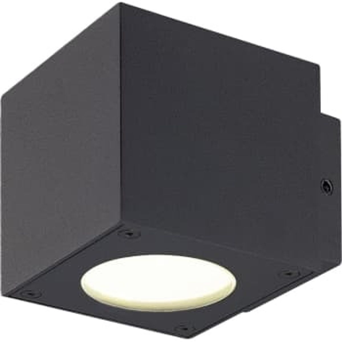 Nordtronic V&aelig;g cianna led 2x3w/830 grafit