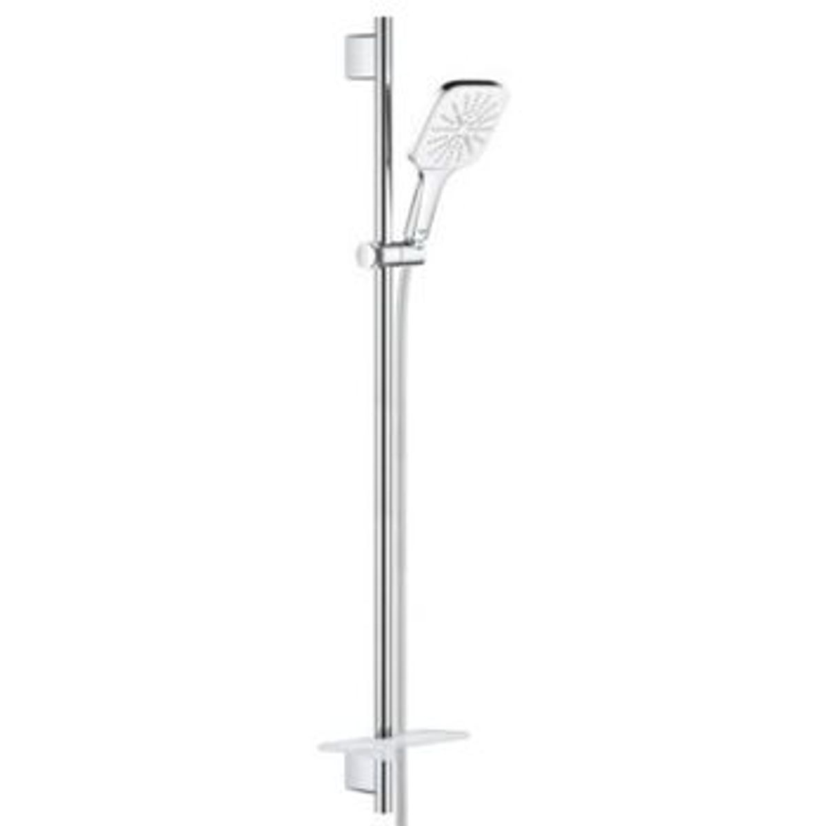 Grohe - EDI Rainshower SmartActive 130 Cube, Brusestangsæt 3 sprays