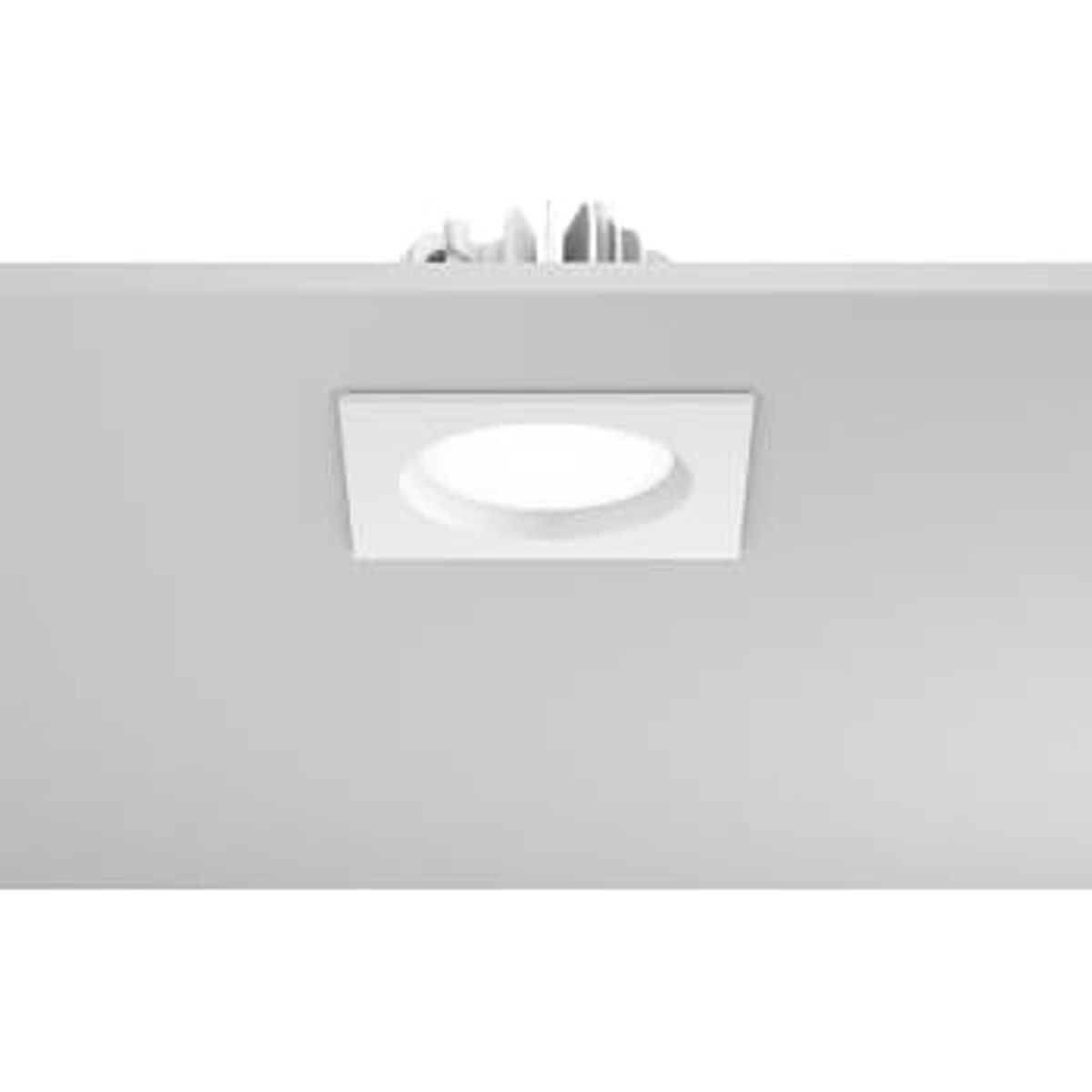 RZB Downlight Ledona Eco LED 13,1W 830, 130 x 130 x 80 mm