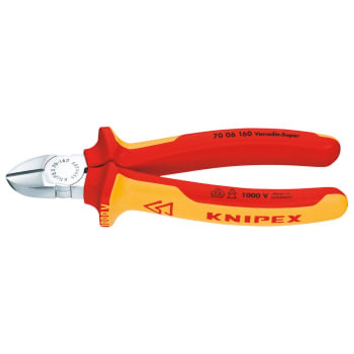 KNIPEX skævbider 1000v 160mm vde