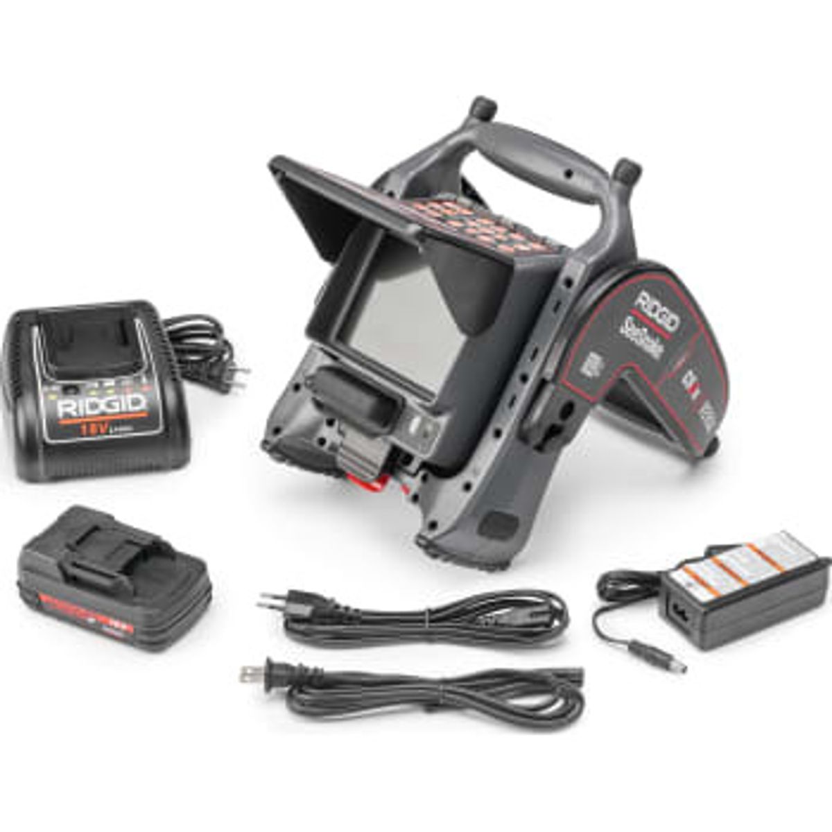 RIDGID Cs6x Versa optagelsesmonitor med Wi-Fi, 18 V