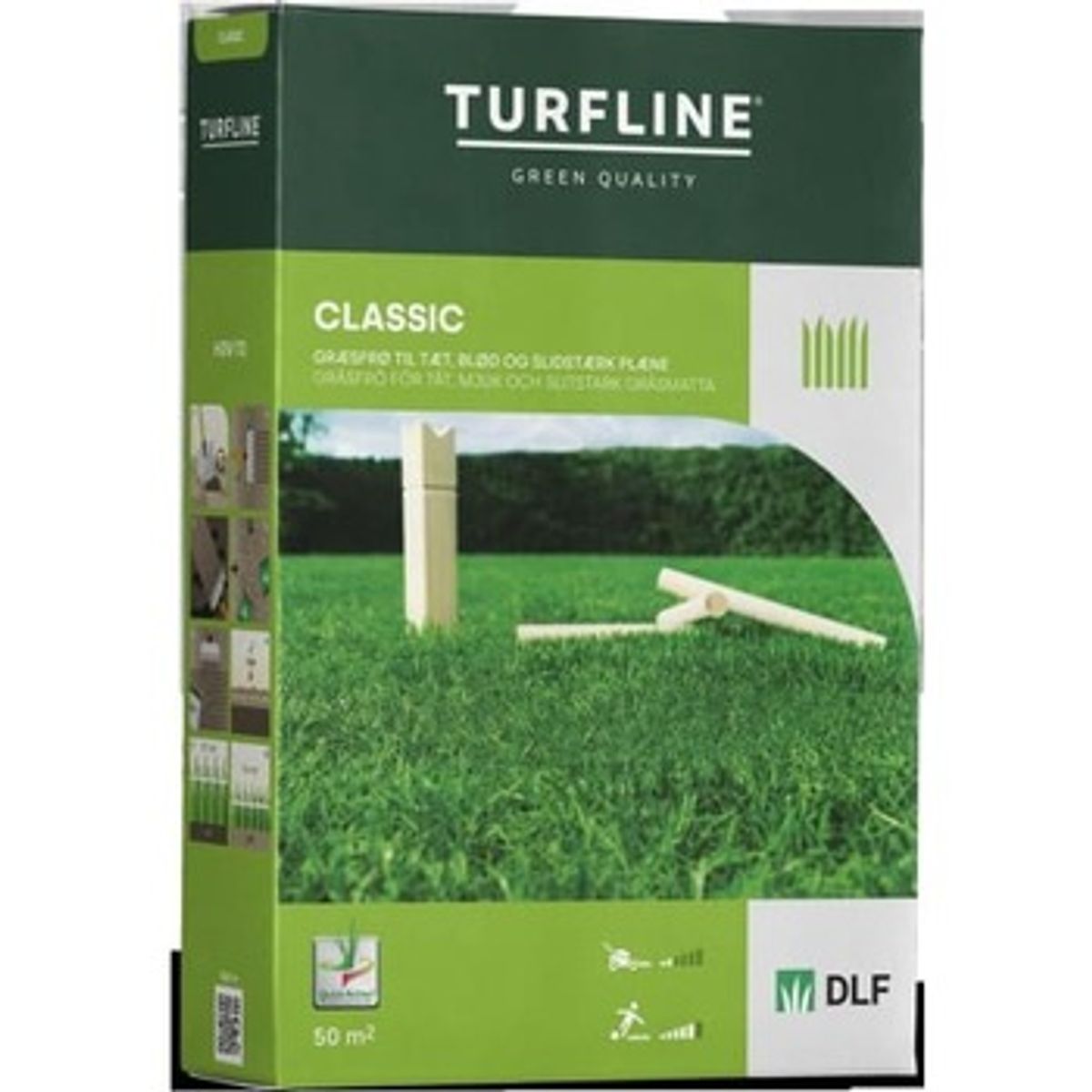 DLF Turfline Classic `Den rigtige` græsfrø, 1 kg