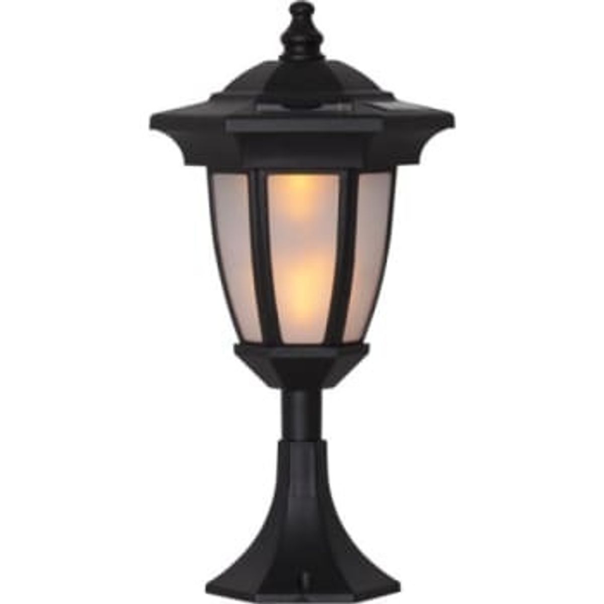 Star Trading Flamme 4-i-1 solcellelampe-sort